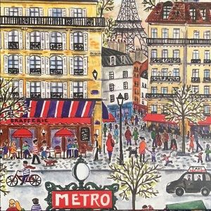 1000pc Paris puzzle by Michael Storrings